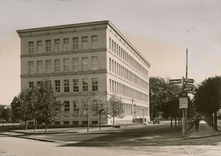 um 1930: Zürcherstrasse 14, Gebrüder Sulzer Generaldirektion
