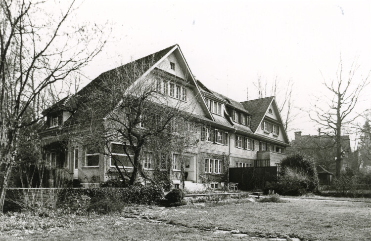 1987: Doppelwohnhaus, Seidenstrasse 18, Pflanzschulstrasse 43