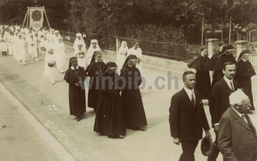 1920er-Jahre: Katholische Kirchgemeinde St. Peter und Paul, Fronleichnam Prozession